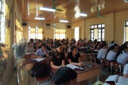 Trường THCS thị trấn Văn Giang tổ chức sinh hoạt chuyên môn theo hướng nghiên cứu bài học